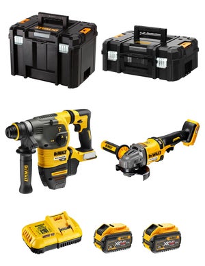 Dewalt kit herramientas a batería DCD996 + DCG405, 2 x 5ah baterías » Pro  Ferretería