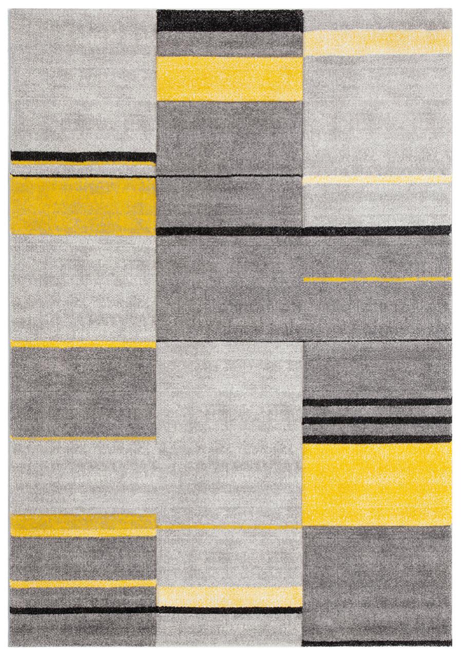 TAPPETO RAY GREY YELLOW 230X160 Leroy Merlin