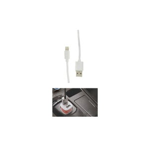 Chargeur allume-cigare micro USB vhbw 1A pour Samsung Galaxy A3 SM-A300, A5  SM-A500, A7 SM-A700