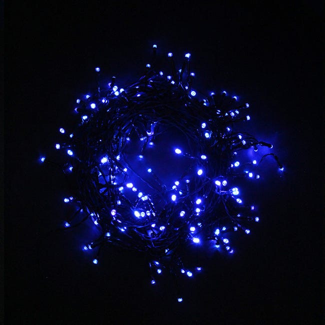 Guirlande Lumineuse Core Connect 20m 200 LED Bleue et Blanche Câble Tr –