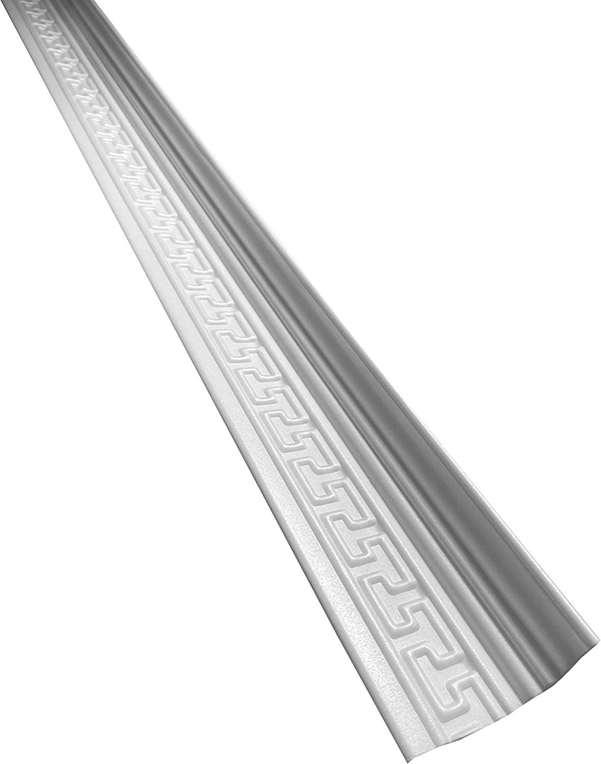 Modanature Soffitto 40m - Profili Decorativi In Polistirene 22x25mm Per Angoli, Bianco - Foto 10