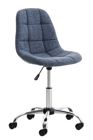 Siège assis à genoux HWC-E10 appui-genoux, tabouret, chaise bureau,  réglable, similicuir, métal ~ noir