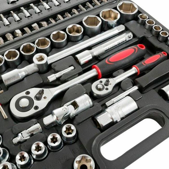 Valigetta Attrezzi 108 Pezzi - Chiavi Bussola, Cricchetto, Cacciavite, Per Fai Da Te - Foto 12