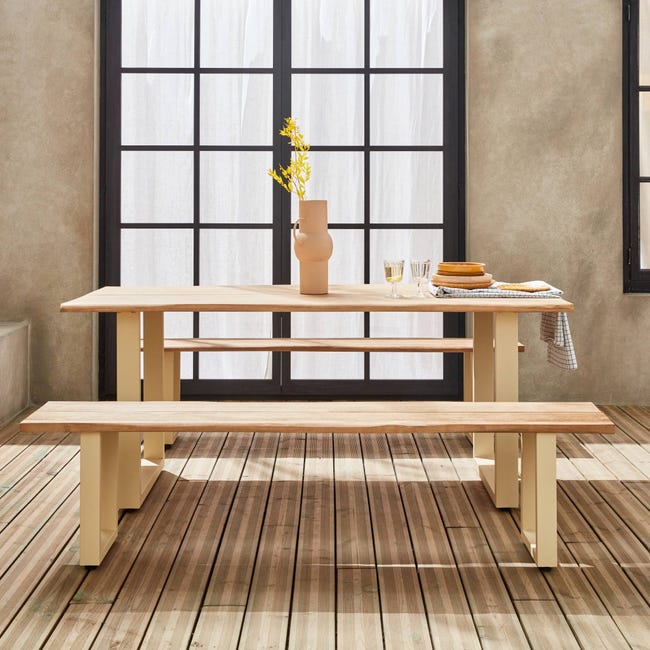 Table pique-nique - Table de Jardin - Wood Structure 
