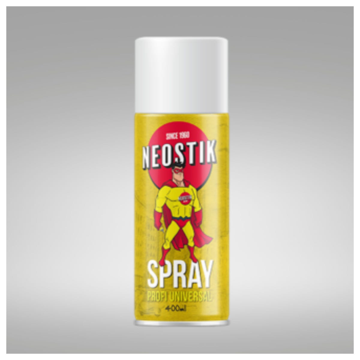Colla Spray Neostik Trasparente Multiuso Permanente Per Tessuto Cielo Auto,  Resistente alle Alte Temperature, Bomboletta spray ALTA QUALITA' 400ML