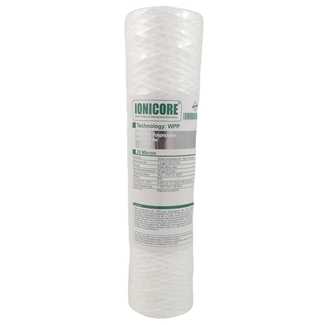 6x Wessper 10" Cartuccia Filtro Filo Avvolto Polipropilene per sedimenti per osmosi inversa 6x Wessper 10" Cartuccia Filtro Filo Avvolto Polipropilene per sedimenti per osmosi inversa
