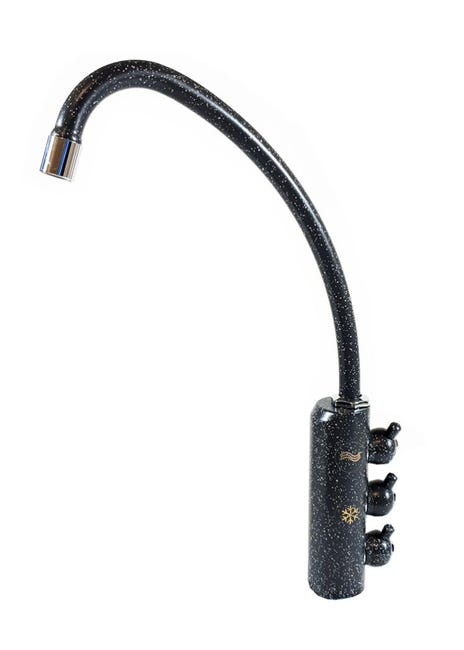 Rubinetti per Osmosi Girevole Singola Acqua Fredda Acciaio Inossidabile Singolo Foro Rubinetto Depuratore D'Acqua A Doppia Uscita-Grigio Rubinetti per Osmosi Girevole Singola Acqua Fredda Acciaio Inossidabile Singolo Foro Rubinetto Depuratore D'Acqua A Doppia Uscita-Grigio