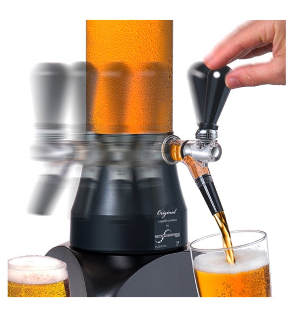Spillatore Birra da Casa Dispenser For Torre Di Birra 3L Con Distributore  Di Bevande Fredde For
