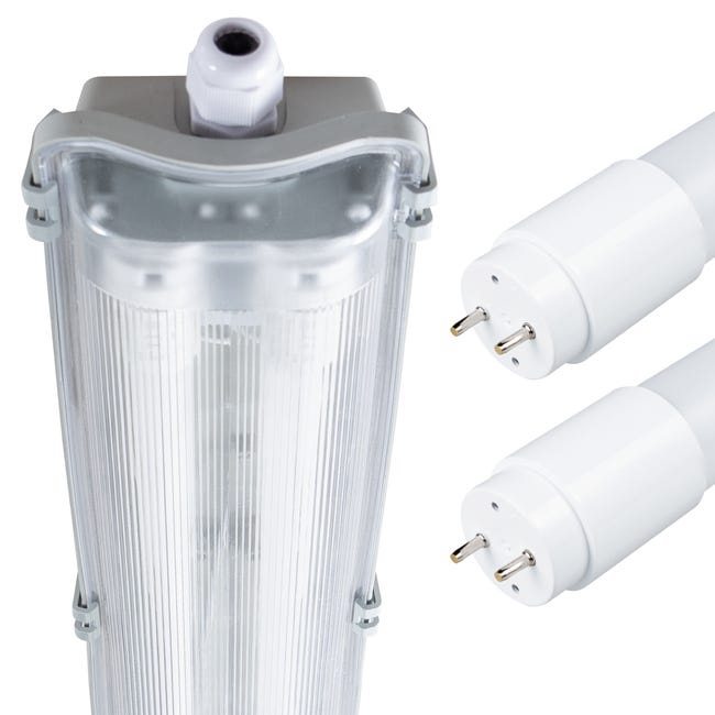 HOFTRONIC - 6x LED TL armatuur 60cm - IP65 Waterdicht - 18W 2160 Lumen HOFTRONIC - 6x LED TL armatuur 60cm - IP65 Waterdicht - 18W 2160 Lumen