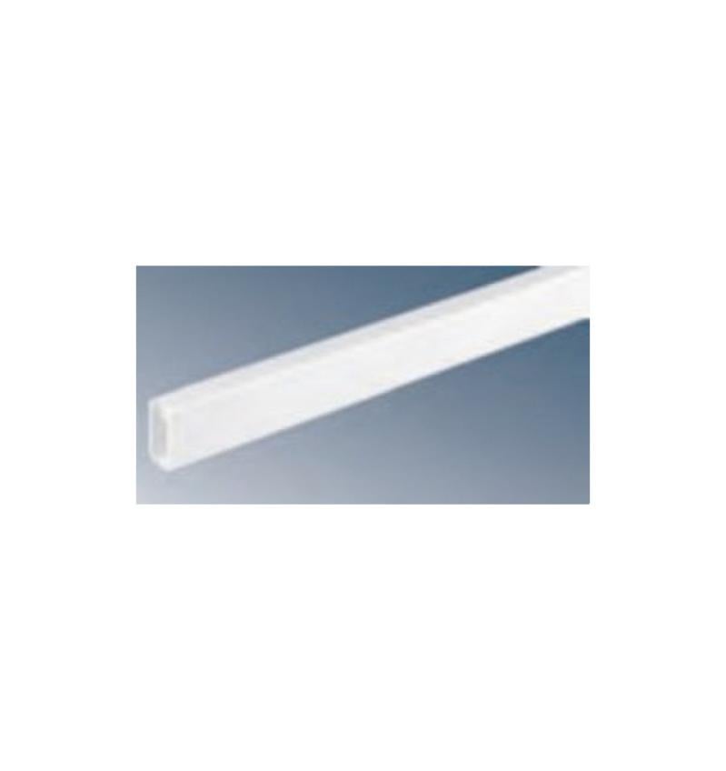 Mini rigole PVC 10x22mm avec 1 compartiment blanc neige SIMON Leroy