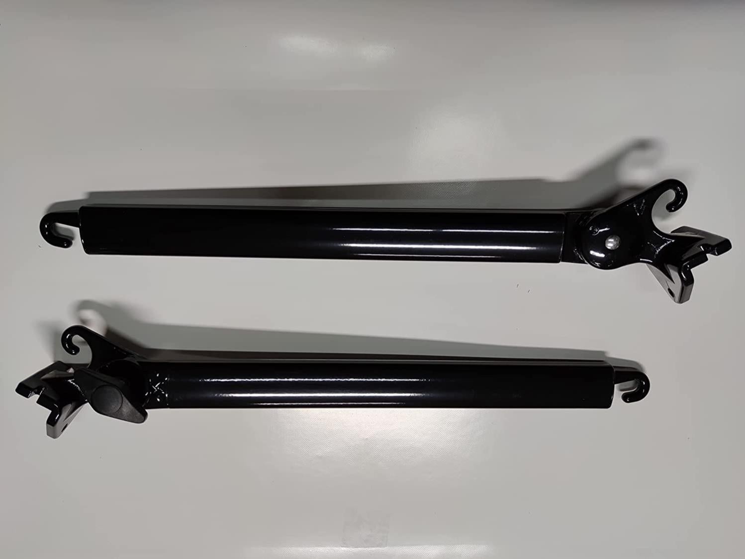 Braccetti Per Tende TENDAGGIMANIA Da Sole A Caduta Esterne In PVC - Colore Bianco - Misura 50 Cm - 1 Coppia Di Braccetti Tenda Regolabili Fino A 180u00b0 4 Viti Autoforanti - Foto 2