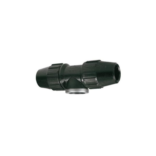 S&M 548901 - Derivazione Femmina A 4 Uscite Per Tubo Da Giardino - Connettore Rapido 3/4'' - Colore Blu