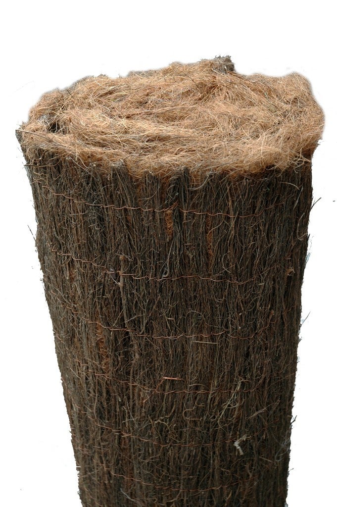 Suinga - Brezo cocobruc 1,5 x 3 metros, ocultación 100%, cosido con alambre  plastificado