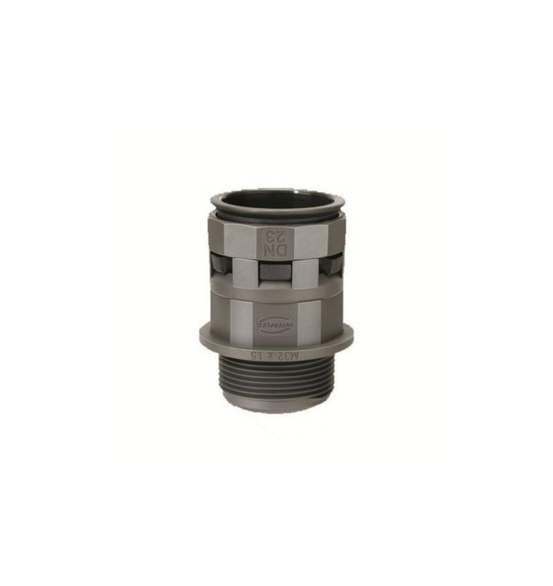 Raccord droit DN 48 M63x1.5 gris - INTERFLEX | Leroy Merlin