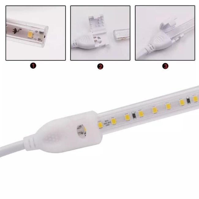 Cordon de déportpour ruban LED - connecteur à visser - SICOM