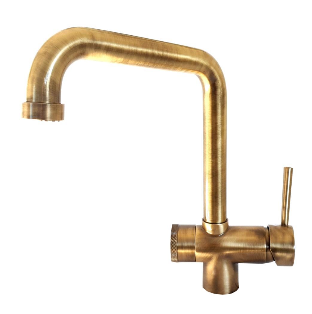 Rubinetto ForHome 3 Vie Per Depuratore Acqua – Cromo, Attacco Rapido 1/4", Dimensioni 147x310 Cm, Modello 3047