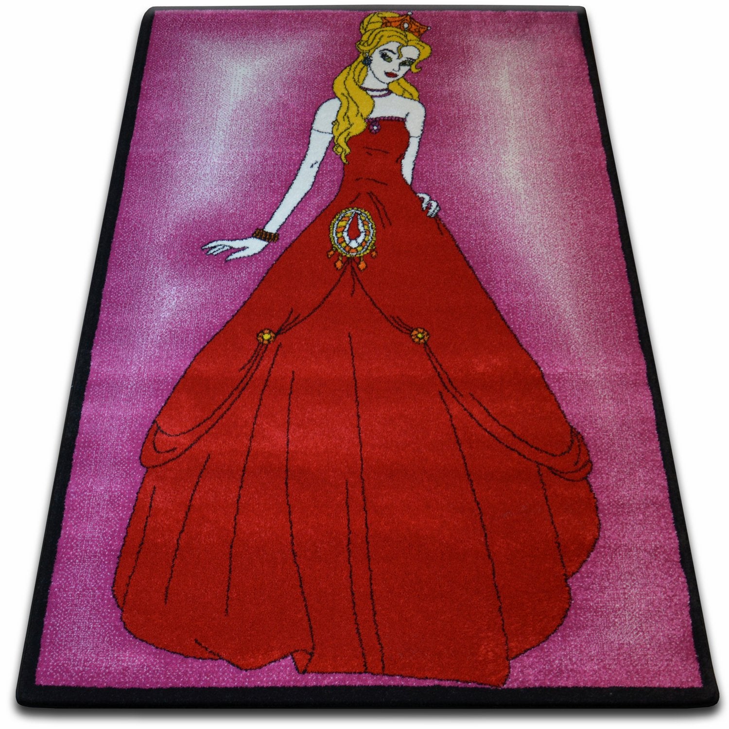 Alfombra kids princesa rosa c425 280x370 cm