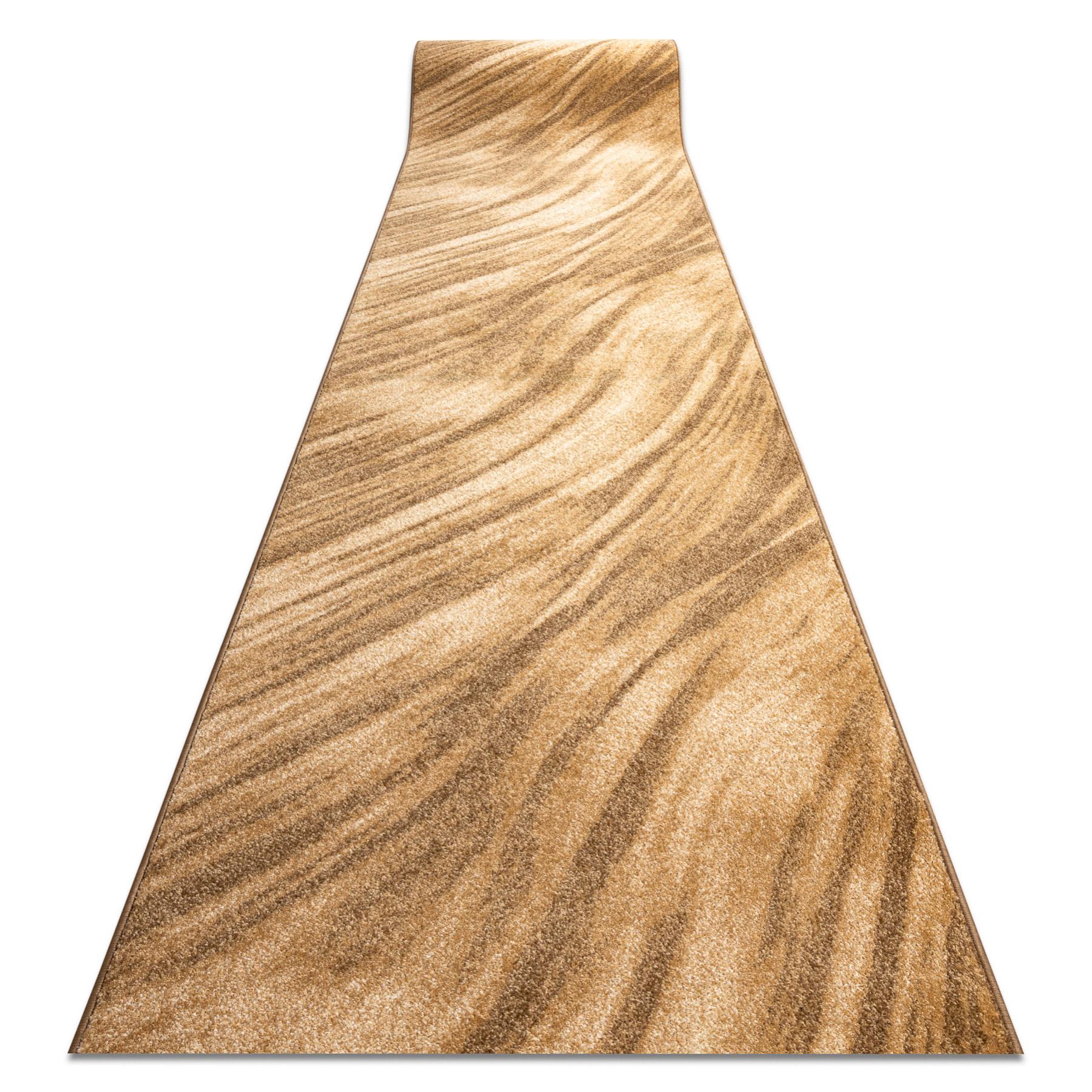 Alfombra de pasillo karmel fryz - saka beige 100 cm 100x200 cm