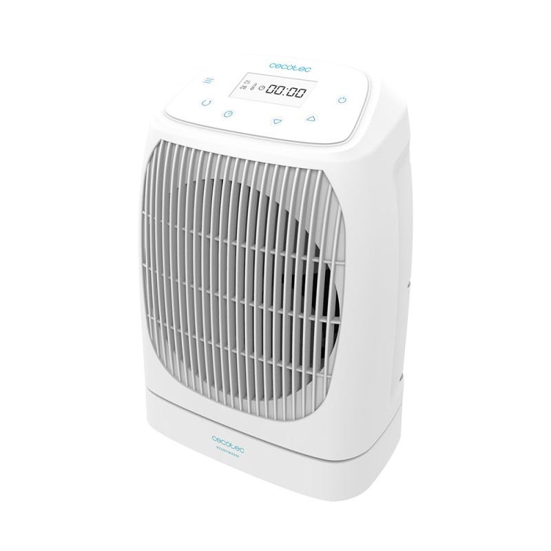 Calefactor eléctrico de baño con dos niveles de potencia en color blanco  Ready Warm 9790 Force