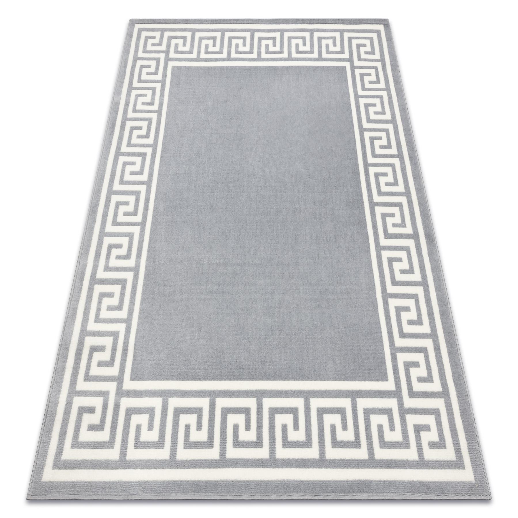 BCF Tapis Morad GREK grec - gris 300x400 cm | Leroy Merlin