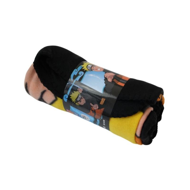 Naruto Fleecedecke 100x140 Cm – Weiche Mikrofaser-Decke Mit Shuriken-Motiv, Offiziell Lizenziert