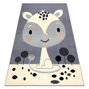 Tapis motif Dessin animé Tapis enfant 195 x 145 cm Epaisseur 15mm renard