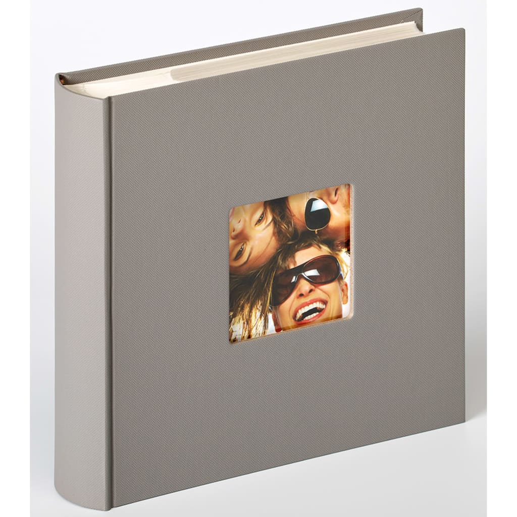 Walther Design Álbum de fotos Fun Memo gris 200 páginas 10x15 cm
