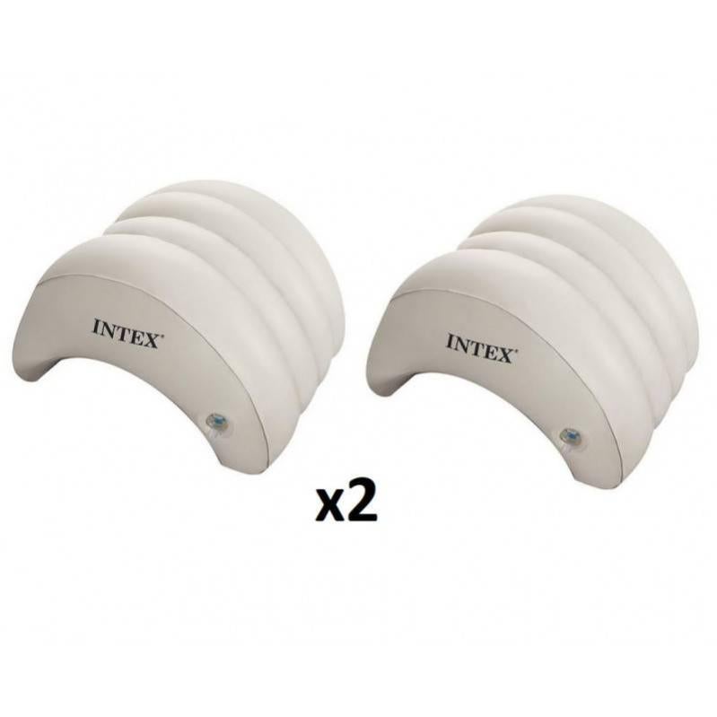 Appuis-tête Gonflables Pour Spa Intex - Lot De 2 - Confort Et Relaxation - Remplissage Eau/air