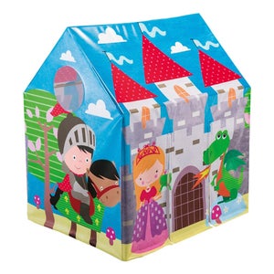 Tenda da Gioco Principessa per Bambina 3+ Anni per Interno e Esterno Rosa  93 x 69 x 103 cm - HomCom - Giardino - Giocattoli