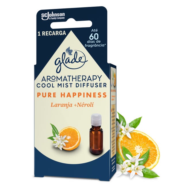 Glade®Aromatherapy Recambios para Difusor de aceites esenciales. Fragancia  Moment of Zen. Pack de 2 recambios