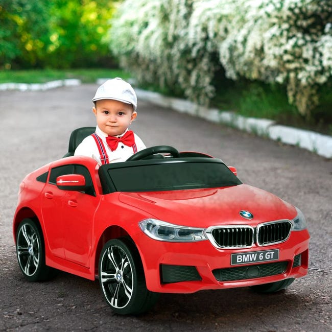 BMW X6 GT Voiture Electrique Enfant (2x25W), 106x64x51 cm - Marche av/ar,  Phares, Musique, Ceinture et Télécommande parentale