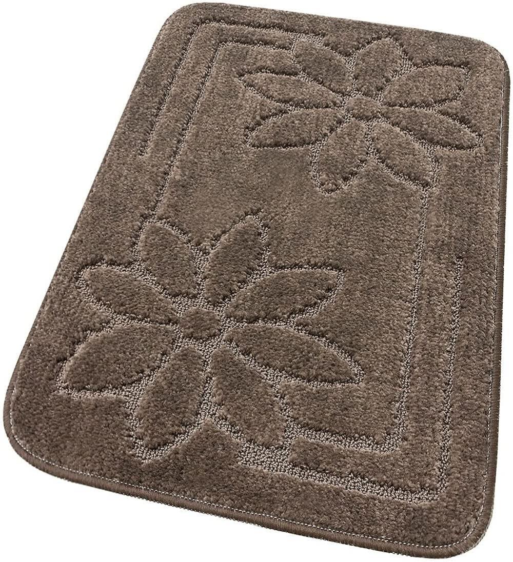 Tappeto bagno 50X80 cm antiscivolo Premium in microfibra ciniglia morbido lavabi