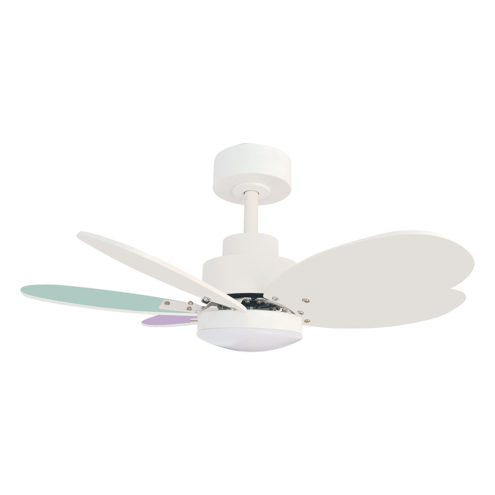 NOXARTE Ventilatore A Soffitto Con Luce E Cristallo 132cm - Cromato/Nero - Telecomando, 3 Velocità, Reversibile - Lampadario Con Pale In Legno - Per Soggiorno, Camera