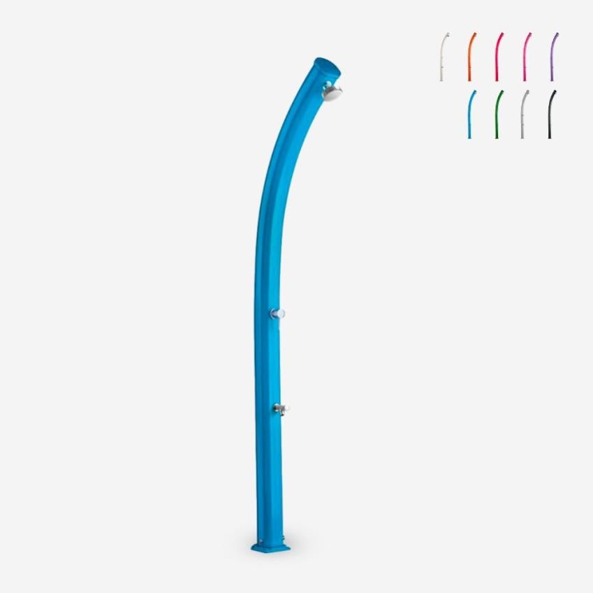 Douche de jardin solaire 23lt extérieure lavepieds mélangeur Arkema A520 Leroy Merlin