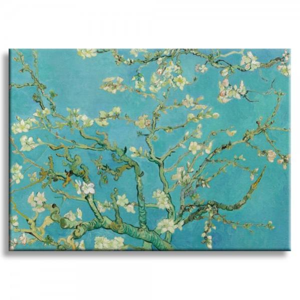 Zerbino 1art1 Con Ramo Di Mandorlo In Fiore Di Van Gogh, 70x50 Cm - Resistente E Lavabile
