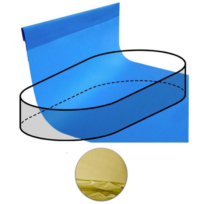 VEVOR Rivestimento per Piscina Ovale per Piscina 24 x 12,3 Piedi, Rivestimento Protezione per Pareti di Piscine Fuori Terra Altezza 52 Pollici Stile Unibead, Rivestimento Piscina in Materiale Vinile VEVOR Rivestimento per Piscina Ovale per Piscina 24 x 12,3 Piedi, Rivestimento Protezione per Pareti di Piscine Fuori Terra Altezza 52 Pollici Stile Unibead, Rivestimento Piscina in Materiale Vinile