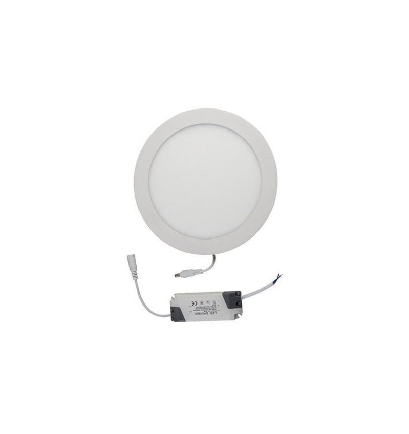 Yafido Plafoniera LED Ultra Pannello magro 18W Luci da Incasso Rotondo Bianco Freddo 6000K Equivalente a 200W 1350LM 220V Cartongesso Luce Non-Dimmerabile Confezione da 5