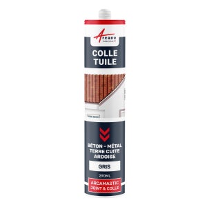 Colle silicone grise 310ml - JEDE