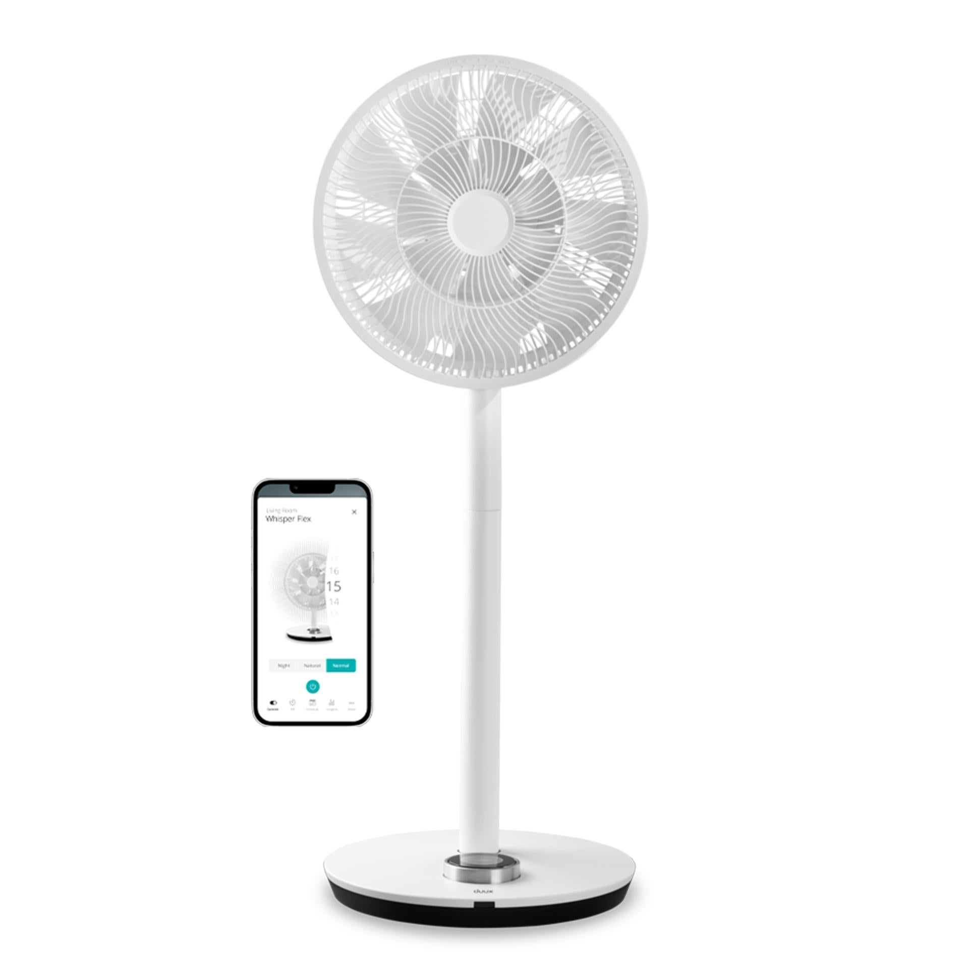 Ventilateur Sur Pied Connecté Princess - 4 Modes, 24 Vitesses - Télécommande, Appli, Commande Vocale - Moteur DC - 358450