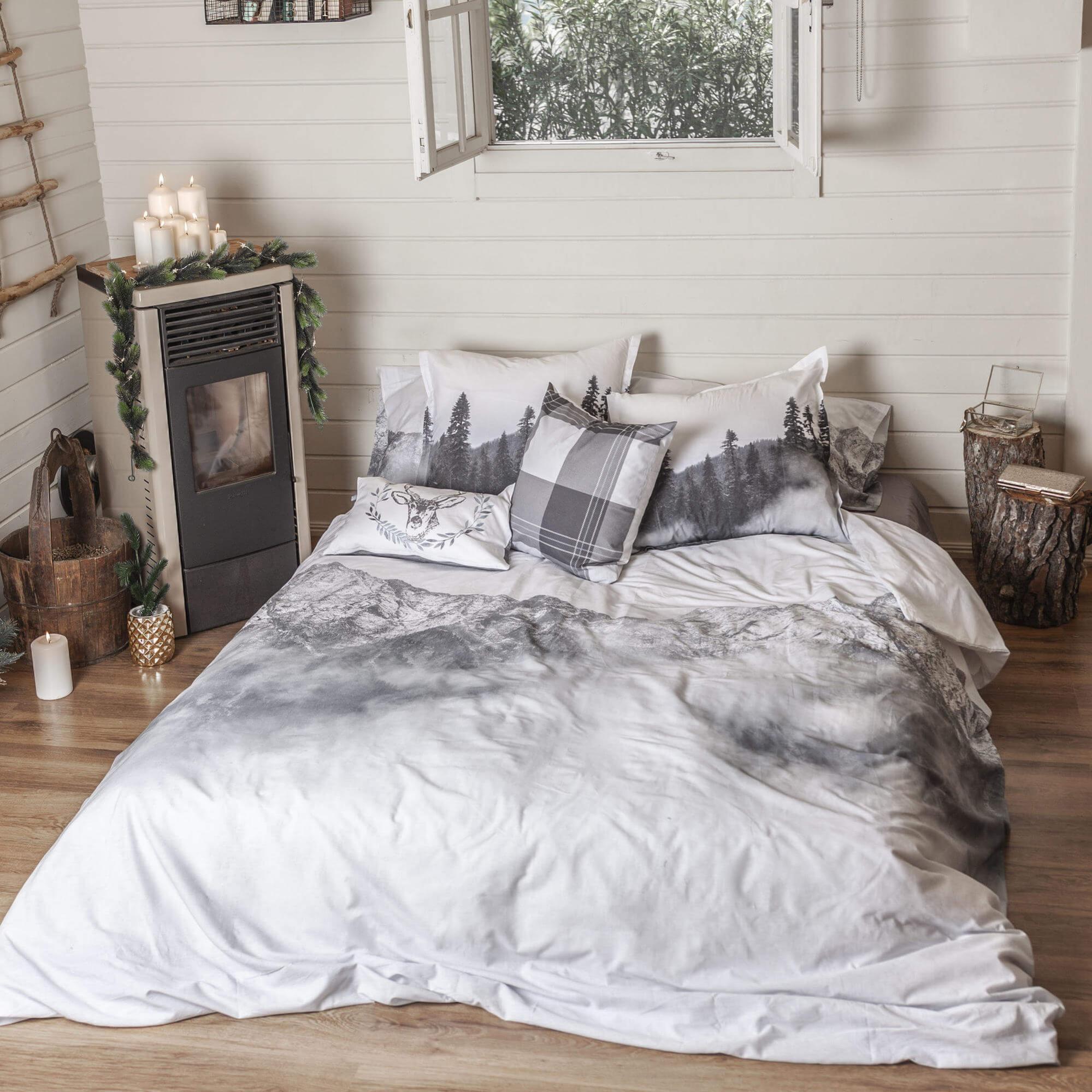 Alaska Housse de couette 240x220 cm Leroy Merlin