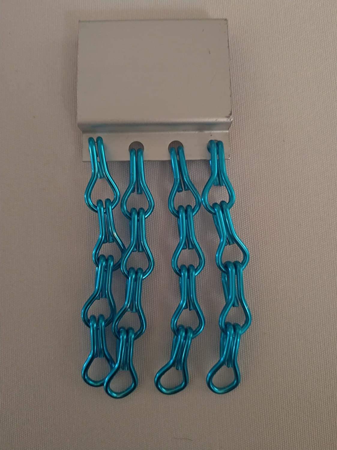 Zanzariera Per Finestre 100x120 Cm - Telaio In Alluminio Antracite, Montaggio Senza Fori - Foto 8