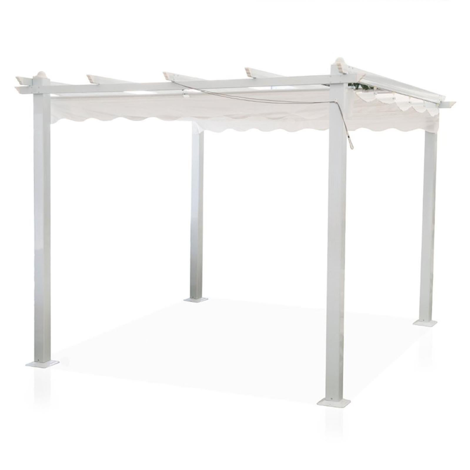 Gazebo "Astoria" pergolato moderno da giardino e veranda con struttura