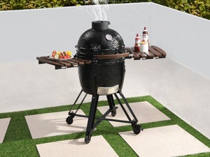 Princesize Kamado-Grill Barbecue en céramique Barbecue fumoir BBQ
