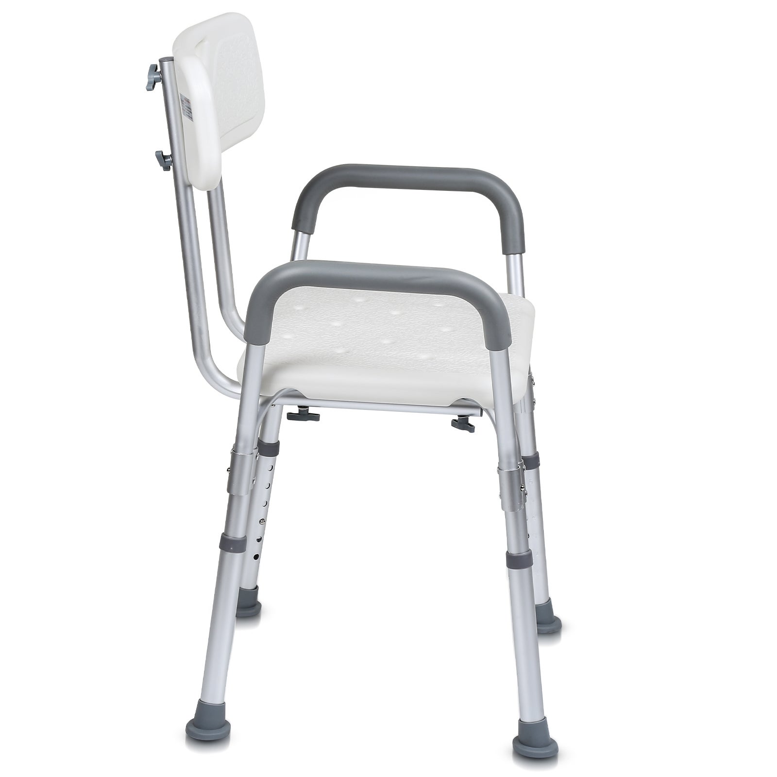 TABOURET AVEC DOSSIER CONFORT PREMIUM PIETEMENT ALUMINIUM - A2M