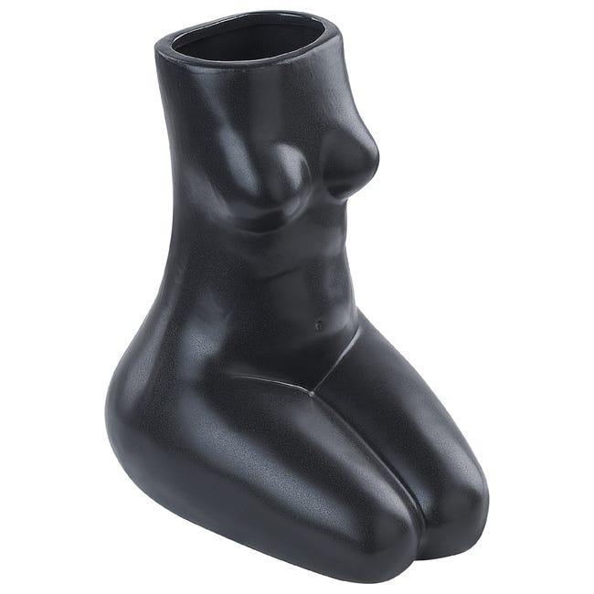 Vaso da fiori ceramica nero 22 cm PYRGOS | Leroy Merlin Vaso da fiori ceramica nero 22 cm PYRGOS | Leroy Merlin