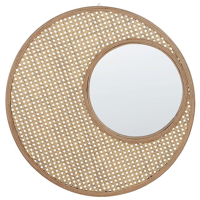 URFEDA Vaso Sospeso In Rattan Intrecciato: Porta Piante Boho Per Decorazioni Da Parete O Soffitto