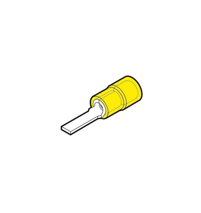FWE4-10 JST, FWE Insulated Crimp Bootlace Ferrule, 10mm Pin Length, 2.8mm Pin Di FWE4-10 JST, FWE Insulated Crimp Bootlace Ferrule, 10mm Pin Length, 2.8mm Pin Di