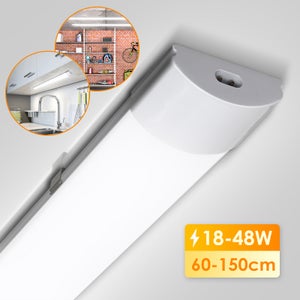 TODEHI Plafonnier LED 36W Dimmable, Haut-parleur Bluetooth