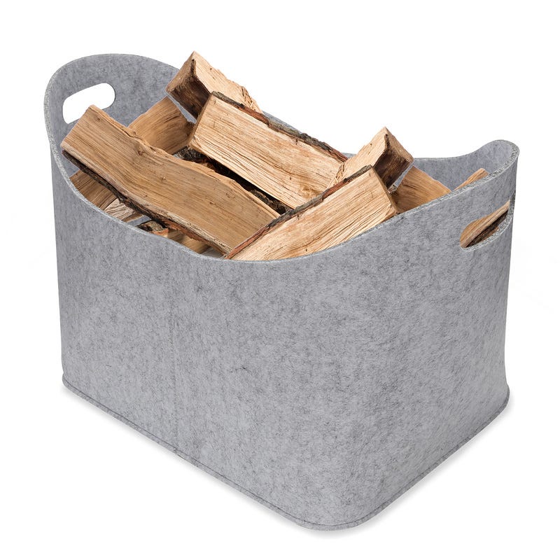 Sac à bois de chauffage de qualité supérieure, fabriqué en polyester,  panier à bois portable, sac de cheminée pliable - Cdiscount Bricolage