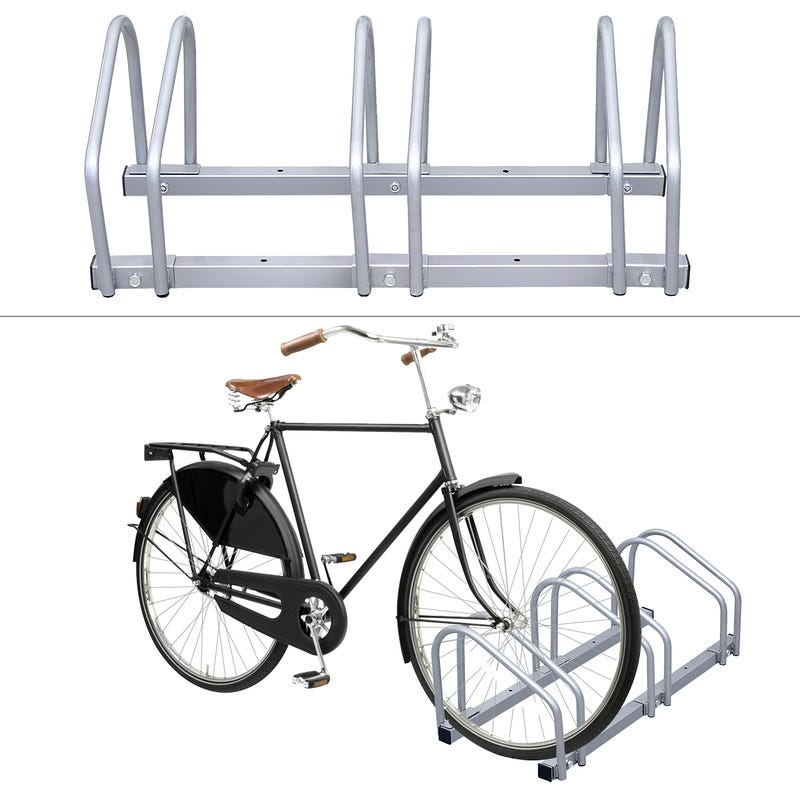 Support à vélos Présentoir à vélos Support à vélos Supports multiples roues  VTT pour 3 vélos